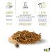 UGF Premium Dried Mealworms 250g | Insect Snacks for Birds Hamsters Hedgehogs Rodents Lizards & Turtles - No Preservatives or Dyes - Buy Online on GoSupps.com