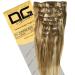 Dreamgirl 18 inch Colour 6/SW Clip On Hair Extensions