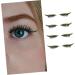 FRCOLOR 8 Pairs of Stickers for False Eyelashes Dramatic Eyelashes Green Eyeliner Pen Eye Makeup Stickers Eyelashes Stickers Double-Sided Adhesive Strips Decorate - Buy Online on GoSupps.com
