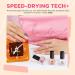 Modelones Nail Polish Set 6 Colors Neutral Nude Pink Nail Polish Skin Tones Collection Quick Dry Neutral Glitter Nail Polish Finger Nail Polish Home Diy Manicure Nail Salon Varnish Nail Art Rose Nude - Buy Online on GoSupps.com