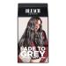 BLEACH LONDON Fade To Grey Kit - Yellow Brass Removing Color Depositing Formula For Charcoal Grey Base For Blonde Hair & Post Bleached Hair Vegan Cruelty Free Ammonia Free