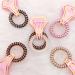 Bridesmaid Spiral Hair Ties - 16 Pieces | Champagne Bridesmaid Proposal Gift Set for Wedding Party Souvenirs & Decorations - Buy Online on GoSupps.com
