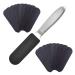 Wenxiaw footfish for hardened or dry skin-no steel corneal remover double-sided and 22 replacement grinding paper nail files rough and fine corneal horn skin remover for hand and foot
