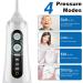 MiTdir Water Dental Flosser Oral Irrigator | 5 Jet Tips, 4 Modes, IPX7 Waterproof, 300ML Tank | Portable Cordless Teeth Cleaner - White - Buy Online on GoSupps.com