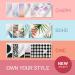 Ziploc Reusable Travel Makeup and Accessory Bag Set | Charm Collection for School or Work - 5 Essential Style Bags - Buy Online on GoSupps.com