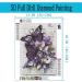 DOTZSO 5D Butterfly Diamond Painting Kit for Adults - DIY Full Drill Round Art for Home Decor - Buy Online on GoSupps.com