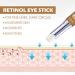 Retinol Eye Cream Stick Lightens Eye Bags Dark Circles Eye Lines Hydrates Moisturizes Firms Eye Area Skin - Buy Online on GoSupps.com