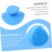 FRCOLOR 2 x Cleaning Brush Makeup Removal Bath Sets Silicone Face Cleanser Silicone Face Massage Brush Cheek Silica Gel Water Drops - Buy Online on GoSupps.com