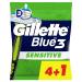 Gilette Blue3 Sensitive Disposable Razor Blades for Men 5 Pack