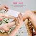 GEN'C B AUTY 200PCS Wax Strips Non-Woven Wax Strips for Facial and Body Professional Arms Legs Lip Eyebrow Hair Removal wax strips (8'' x 2.75''). 200pcs White - Buy Online on GoSupps.com
