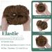 Sego Large Hair Part with Rubber Band - Dark Brown & Coffee Brown Hair Tie Extensions and Bun for Women | Perfect Ponytail & Braid Accessory - Buy Online on GoSupps.com