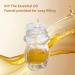 HVSSY 6 Pack Glass Essential Oil Roller Bottles - Refillable Travel Perfume Bottles with Caps & Accessories | 30ml Clear Perfume Bottles for Essential Oils & Cosmetics - Buy Online on GoSupps.com