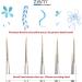 ZEM Brush Golden Taklon Mini Detail Brush Set - Liner 20/0, Mini Liners 10/0 & 5/0, Details 10/0 - Professional Fine Tip Brushes - Buy Online on GoSupps.com
