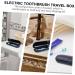 Plafope Portable Toothbrush Storage Box - 2 Piece Travel Case & Electric Toothbrush Holder - Buy Online on GoSupps.com