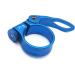 DEERU Aluminum Quick-Release Seat Post Clamp 31.8mm - Blue | MTB Road Casual Bike Seatpost Clamp - Buy Online on GoSupps.com