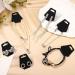 Eersida 500 Pcs Kraft Necklace Display Cards - Adhesive Jewelry Packaging for Choker, Earring, Hairband - Black Bracelet Holder for Small Business Supplies - Buy Online on GoSupps.com