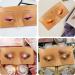 The Perfect Aid to Practicing Makeup Facial Eye Makeup Practice Board Silicone Practice Makeup Face Board Lash View Eyelids Training for Practice Eyesmakeup with 5 Piece Brushes Set (open-eye) Opened-eye styles - Buy Online on GoSupps.com