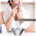 Doitool Stainless Steel Razor Shell Shaving Bowl - Portable Ncrema Bowl with Metal Rim | High-Quality 304 Bart Man Tools - International Shipping Available - Buy Online on GoSupps.com