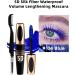 Blue Waterproof Mascara for Eyelashes 5D Silk Fiber Mascara with Folding Eyelash Comb Brush Liquid Colored Mascara Lash Extensions Volumizing and Thick Smudge-proof Long Lasting Party Stage Use - Buy Online on GoSupps.com