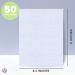 Blue Stone Stationery Parchment Paper Great for Writing Certificates Menus and Wedding Invitations | 24Lb Bond Paper | 8.5 x 11 | 50 Sheets/Pack - Buy Online on GoSupps.com