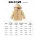 ZOEREA Toddler Baby Hoodie 4-5 Years | Long Sleeve Pullover Sweatshirt Coat Set for Boys and Girls | Winter Warm Fashion Clothes (Apricot) - Buy Online on GoSupps.com