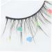 minkissy 15 Pairs Sequin False Eyelashes Natural False Lashes Pride Makeup Fake Lashes Natural Cosplay Pride Outfit Lashes with Color Colored Lashes Lashs Imitation Flash Miss Cosmetic - Buy Online on GoSupps.com