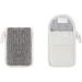 3 Piece Economiser Pouch Exfoliating Body Scrubber Bag Hanging Rope Sponge Holder for Bath or Shower - Buy Online on GoSupps.com