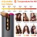 Buy Cordless Automatic Hair Curler - Ceramic Roller Curling Iron with LCD Adjustable Temperature & Time Perfect for Short Medium & Long Hair - Buy Online on GoSupps.com
