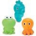 Infantino Senso Bath Fun - 3 Colorful Splashing Friends | Easy to Clean Bath Toys for Kids - Shop Now! - Buy Online on GoSupps.com