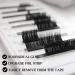 BLAC-K-WHITE Eyelash Extensions | 0.05 & 0.07 Thickness | C/D Curl | Classic & Volume | 8MM-20MM Lengths | Matte Black | Self-Fanning | Professional Supplies for Salons - Buy Online on GoSupps.com