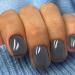 Buy Pure Grey Press on Nails - Short Medium Square Glossy Acrylic Fake Nails for Weddings - 24 Pcs Reusable Full Cover Manicure - Buy Online on GoSupps.com