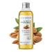 Huile V g tale BIO d'Amande douce 100ML - Hydrate la peau et redonne de l' clat aux cheveux - Certifi e COSMOS - Sans Conservateur - Pratiques agricoles durables - Entreprise Fran aise Amande douce 100 ml (Lot de 1)