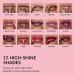 Avon Hydramatic Shine Lipstick 3.6g | Intense Moisturizing Color | SPF 20 | Fuller Smoother Lips | Cruelty-Free | Roseberry Hydra Shine - Buy Online on GoSupps.com