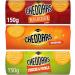 Delicious Savoury Crackers 3 Flavour Bundle - with Jacobs Baked Cheese Red Leicester and Cheese and Pickle 3 x 150g - Buy Online on GoSupps.com