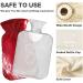 KCL Deci 2L Hot Water Bottle with Christmas Tree Cover - Red Snow Foot Warmer & Pain Relief Hot & Cold Therapy for Cramps - Buy Online on GoSupps.com