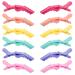 GLAMFIELDS 12 pcs Alligator Hair Clips for Styling Sectioning, Non-slip Grip Clips for Hair Cutting, Durable Women Professional Plastic Salon Hairclip with Wide Teeth & Double-Hinged Design