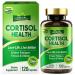 Cortisol Supplements for Women/Men Advanced Stress & Cortisol Support with Ashwagandha & Rhodiola Rosea Promotes Relaxation Mood Focus and Restful Sleep for Men and Women 120 Capsules