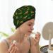 Quick-Dry Hair Towel Wrap with Button - Hohey Bee Towel Turban for Effortless Hair Drying - Buy Online on GoSupps.com