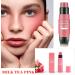 Cream Contour Blush Stick Long Lasting Waterproof Blush Stick for Cheeks&Lips Multipurpose Face Highlighting Concealing Cream Shimmer Contour Stick Makeup for Women 01 - Buy Online on GoSupps.com