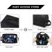 BAGSMART Men's Travel Toiletry Organizer Dopp Kit - Water-resistant Shaving Bag for Toiletries - Medium, Black - Buy Online on GoSupps.com