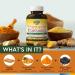 Turmeric Curcumin 1800mg with 95% Curcuminoids & 15mg Black Pepper | Joint Mobility & Antioxidant Support | Made in USA | Non-GMO | Gluten-Free | 90 Vegan Capsules - Buy Online on GoSupps.com