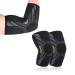 Amtrak Elbow Support Brace 2Pcs for Men and Women Anti-slip Compression Elbow Sleeves for Tennis Elbow Golfers Elbow Arthritis Weightlifting Tendonitis Joint Pain Relief Moisture Wicking(XL) XL Black