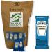 Heinz Tartare Sauce - Unleash Flavorful Delight in Every Bite Perfect Blend of Flavors to Complement Your Dishes - Convenient Single-Serve Packet for On-the-Go Deliciousness - 50 Sachets Tartare Pack of 50