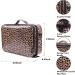 VASKER Large Makeup Train Bag - Professional 3 Layer Travel Case Organizer - Leopard Print Waterproof Cosmetic Toiletry Bag with Shoulder Strap - Ideal Gift for Women - Buy Online on GoSupps.com