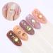Multicolor Nail Metal Studs Gems - 12 Boxes 3D Nail Art Beads for Manicure - Buy Online on GoSupps.com