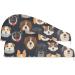 Super Absorbent Cartoon Dogs Hair Towel 2 Pack | Quick Dry Hair Turbans for Women & Girls - Perfect Hair Drying Solution - Buy Online on GoSupps.com