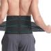 Double Compression Back Support Belt - Lumbar Decompression Waist Brace for Pain Relief | Breathable Strap for Scoliosis Herniated Disc & Sciatica - Silver Gray M - Buy Online on GoSupps.com