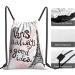 Nebont Eiffel Tower Paris Drawstring Backpack - Waterproof Lightweight Cinch Sack for Gym, Yoga, Sports - Ideal Gift for Women, Girls, Adults - Buy Online on GoSupps.com