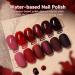  MEITREND Glitter Nail Polish Quick Dry Non Toxic Water Based Red Matte Nail Art - Buy Online on GoSupps.com