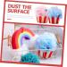 Buy Hemoton 2pcs Cartoon Bath Ball - African Body Cleaning Sponge & Shower Loofah for Men & Women | Travel Accessories - Buy Online on GoSupps.com
